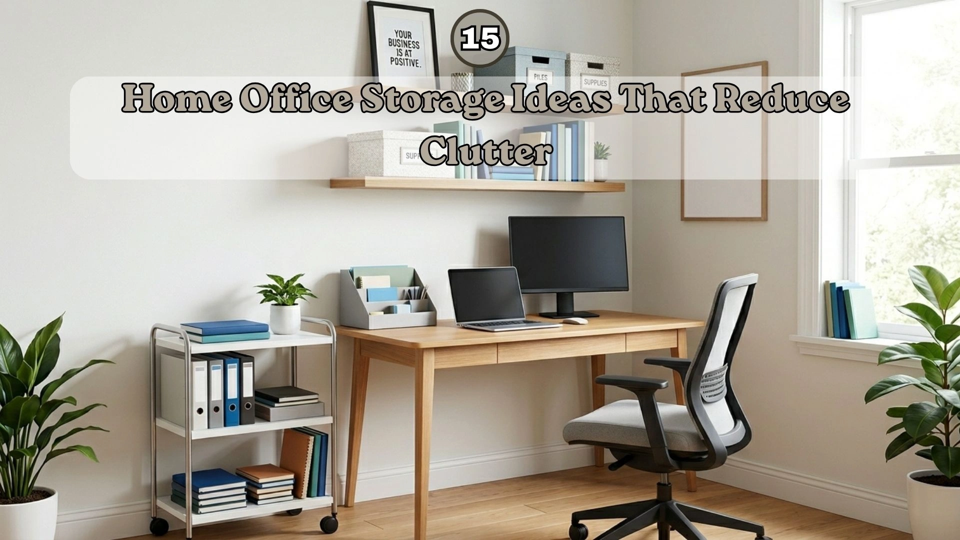 15 Home Office Storage Ideas That Reduce Clutter