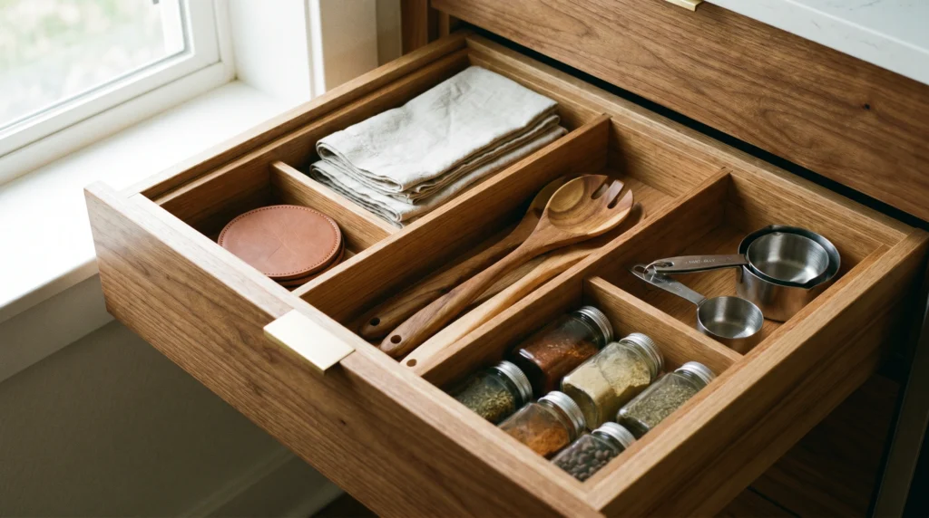 Use Drawer Dividers for Hidden Order
