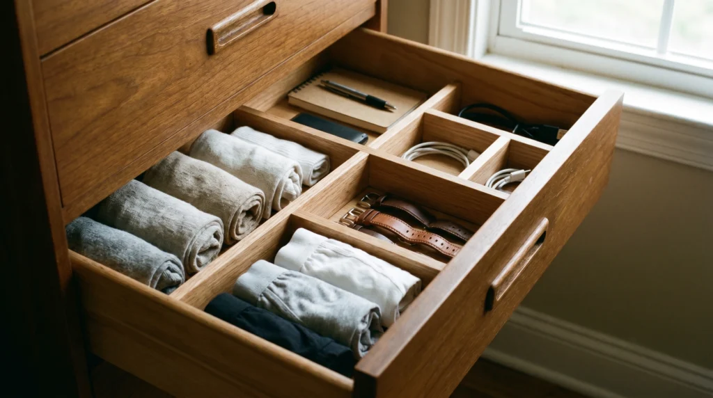 Drawer Dividers for Hidden Order