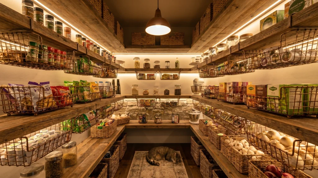 Under-Shelf Storage for Extra Space