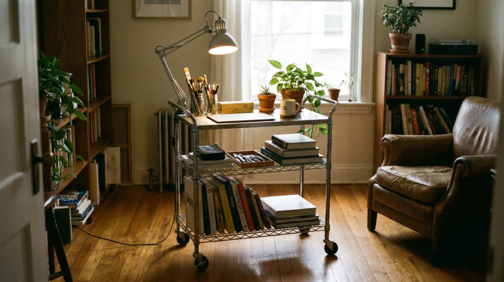 Rolling Carts for Moveable Storage