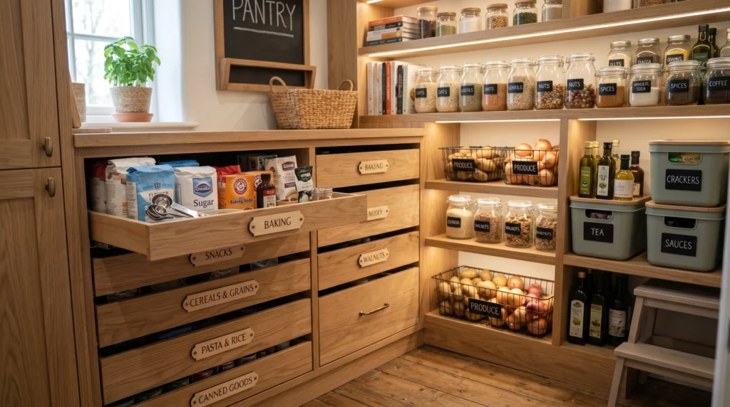 Drawer Storage for Hidden Simplicity