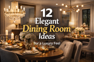 12 Elegant Dining Room Ideas for a Luxury Feel