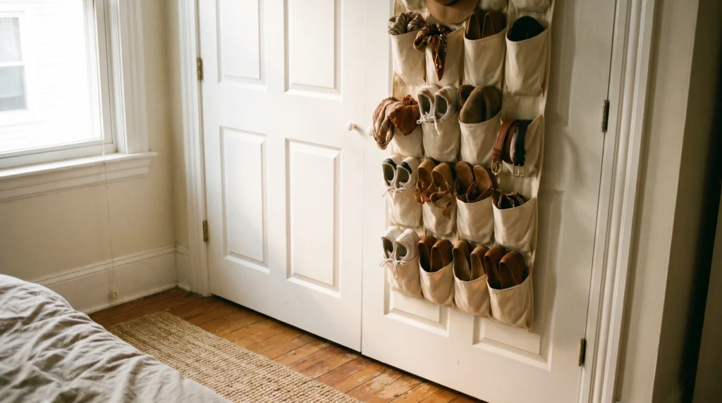 Over-the-Door Storage That Blends In