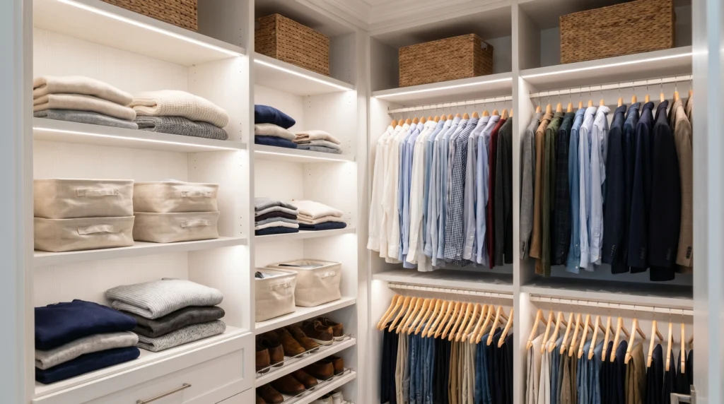 Limit Eye-Level Items for Less Stress