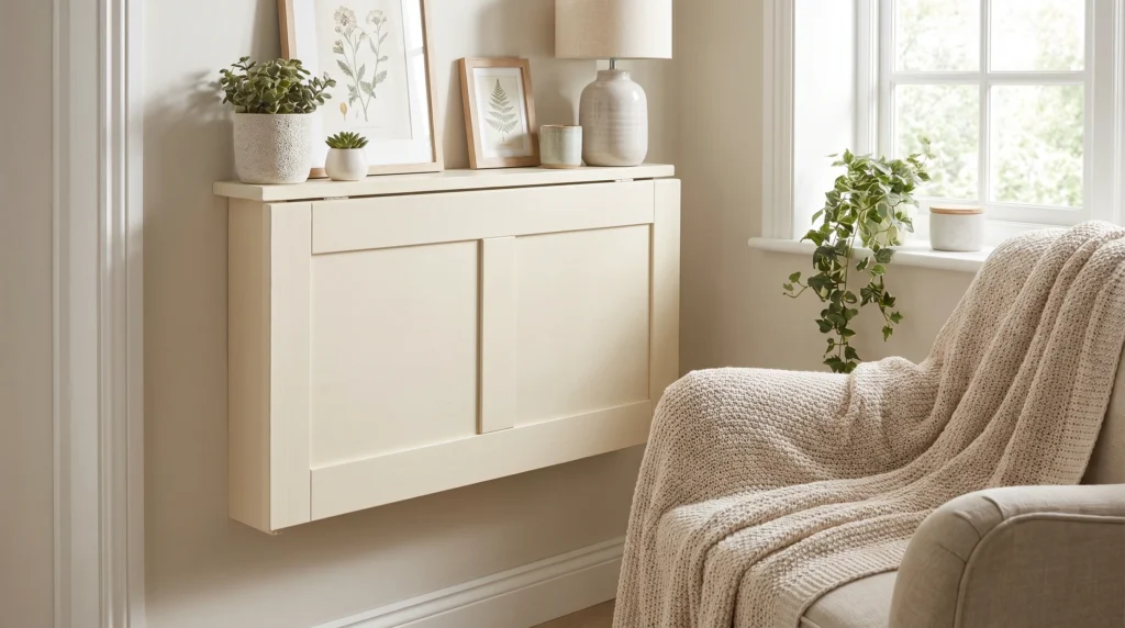 Wall-Mounted Foldable Desks for Hidden Workspaces