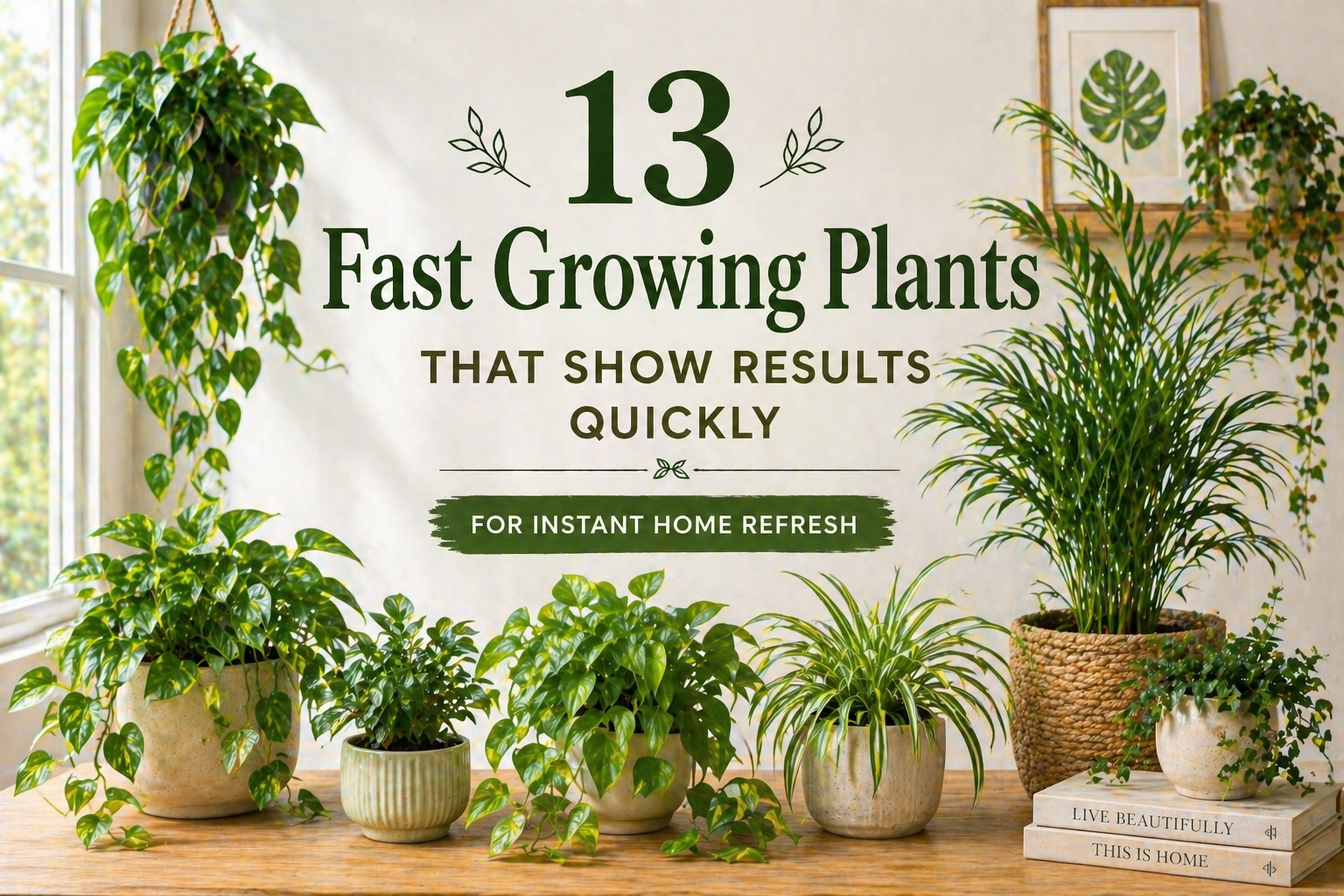 13 Fast Growing Plants That Show Results Quickly (For Instant Home Refresh)