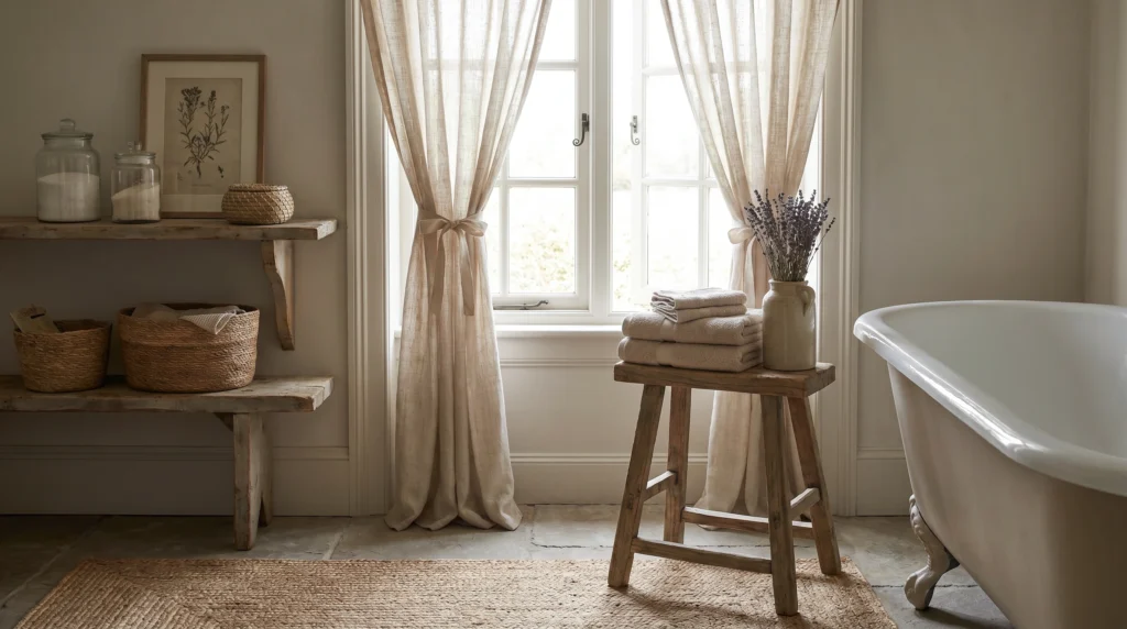 Linen Curtains for Soft Movement