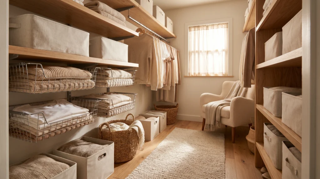 Under-Shelf Baskets for Extra Layers