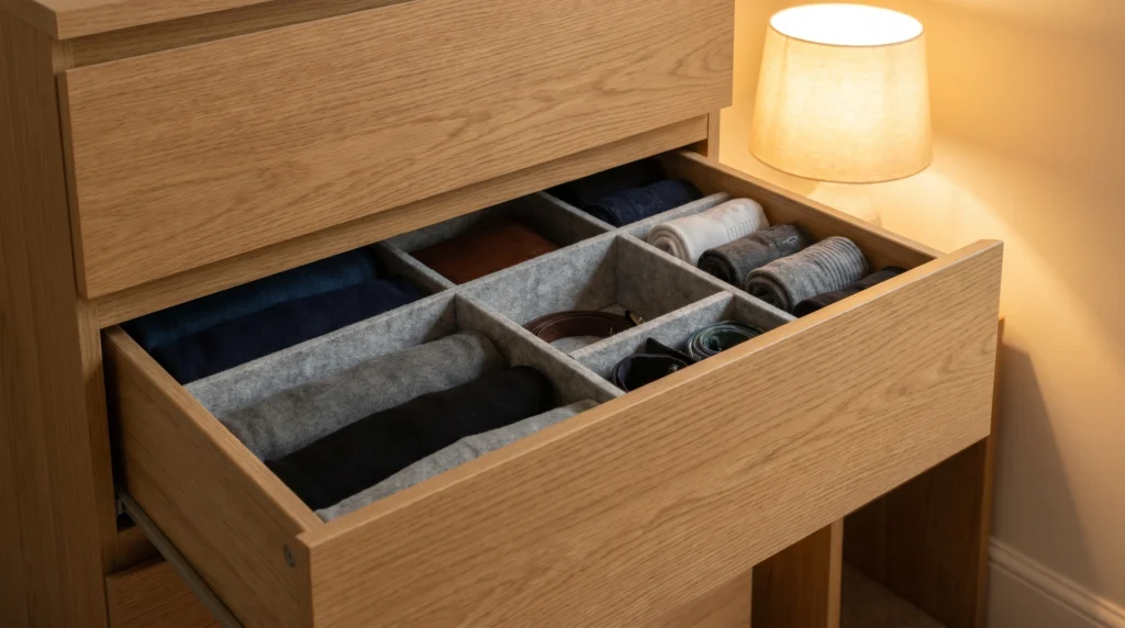Drawer Dividers for Hidden Order