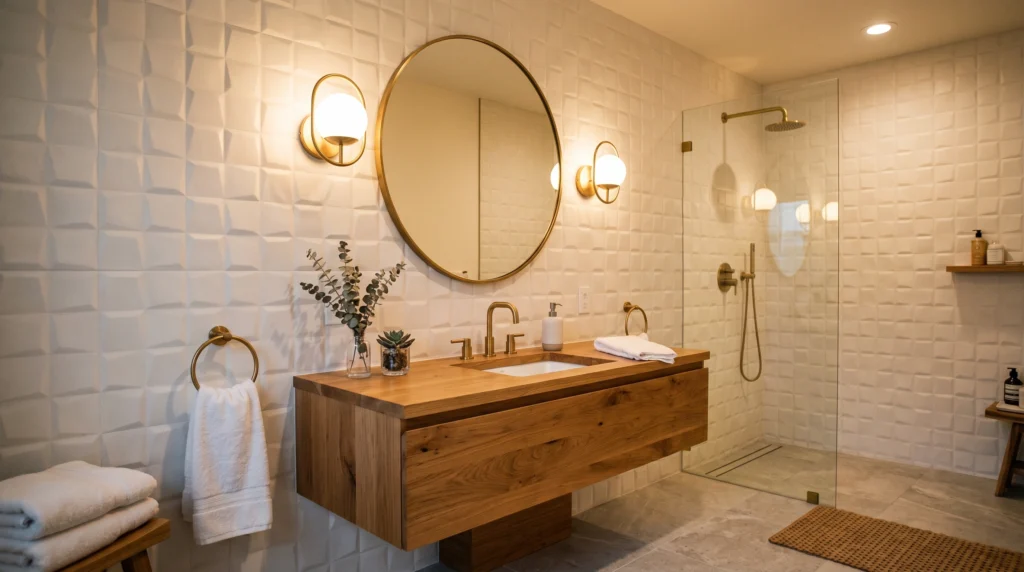 Textured 3D Tiles for Depth