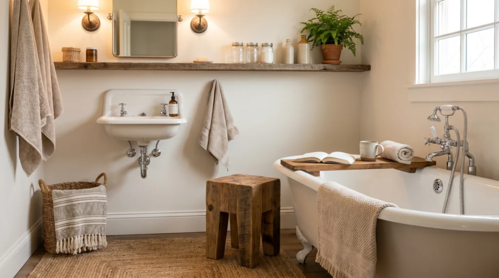 Wooden Accents for Cohesion