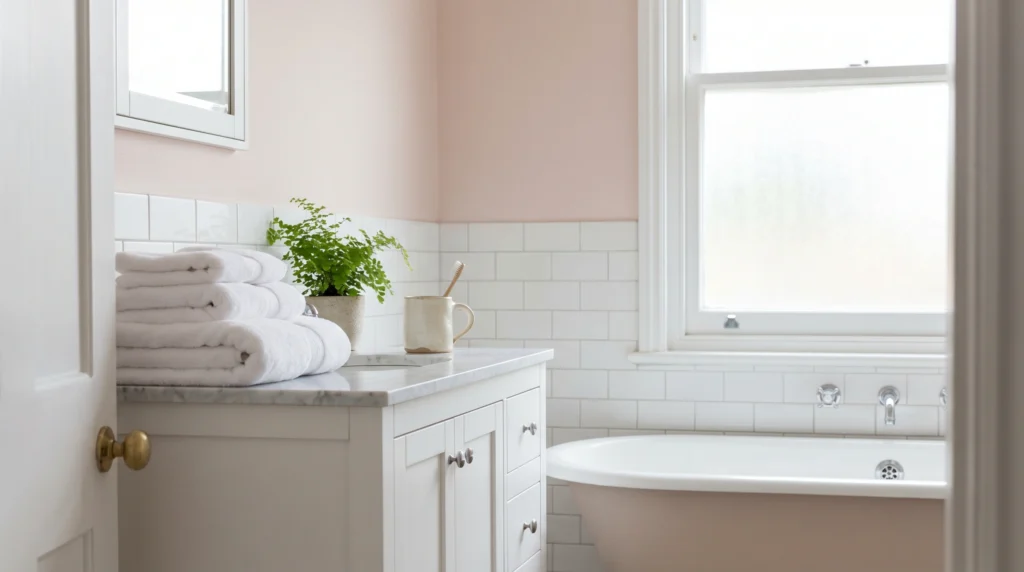 Pink and White Classic Combination