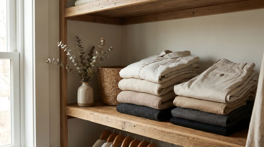 Keep Shelves Minimal and Clean
