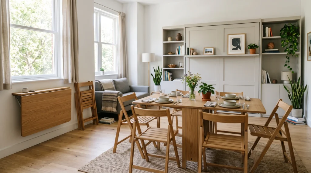 Foldable Furniture for Flexible Space