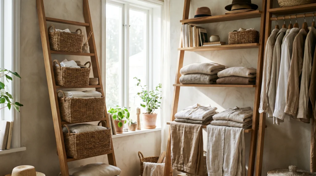 Ladder Shelf for Vertical Styling