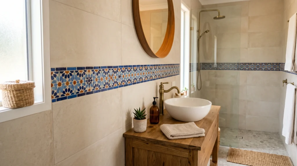 Moroccan Mosaic Accent Strip