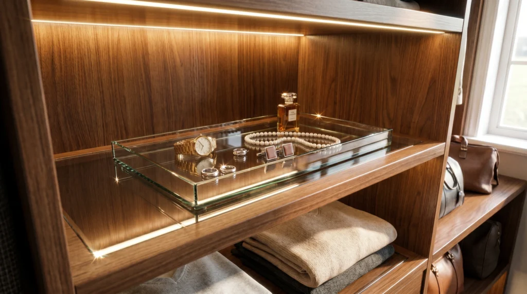 Glass Trays for Small Accessories