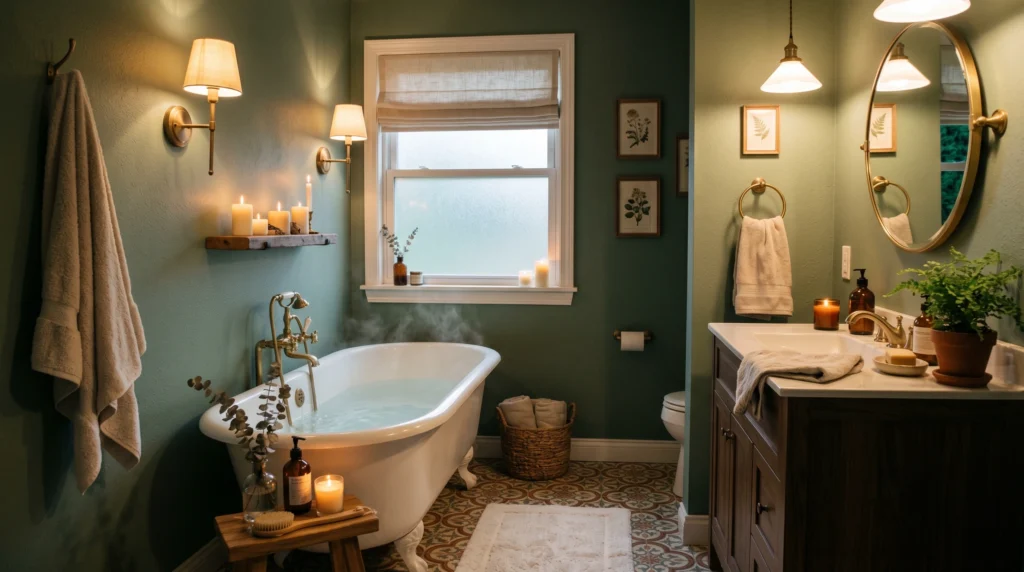 Soft Lighting to Enhance Green Tones