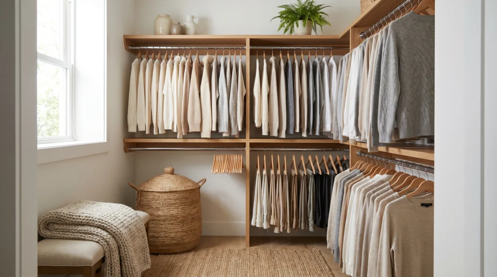 Double Hanging Layers That Instantly Expand Space