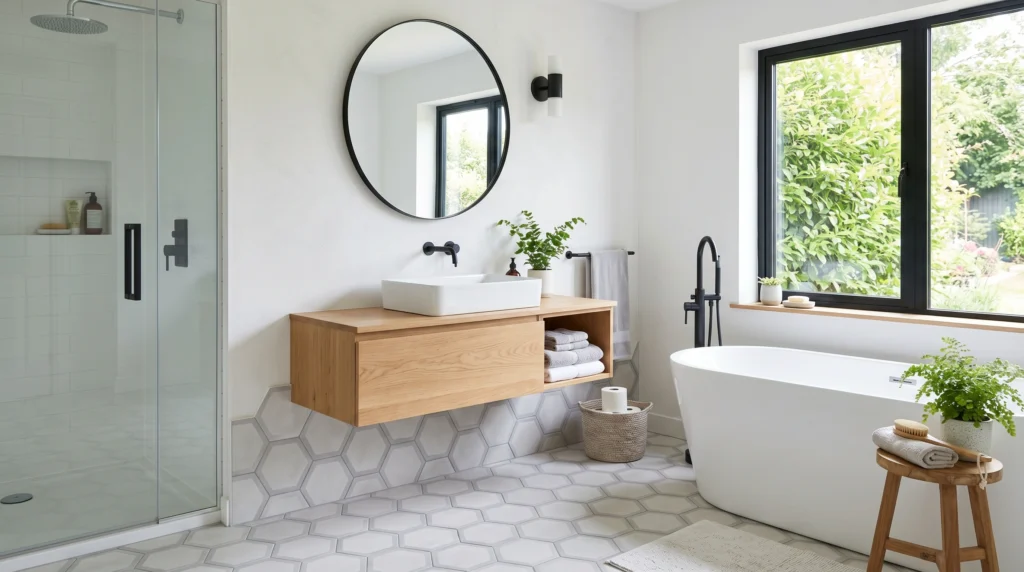 Hexagon Tiles for Modern Geometry