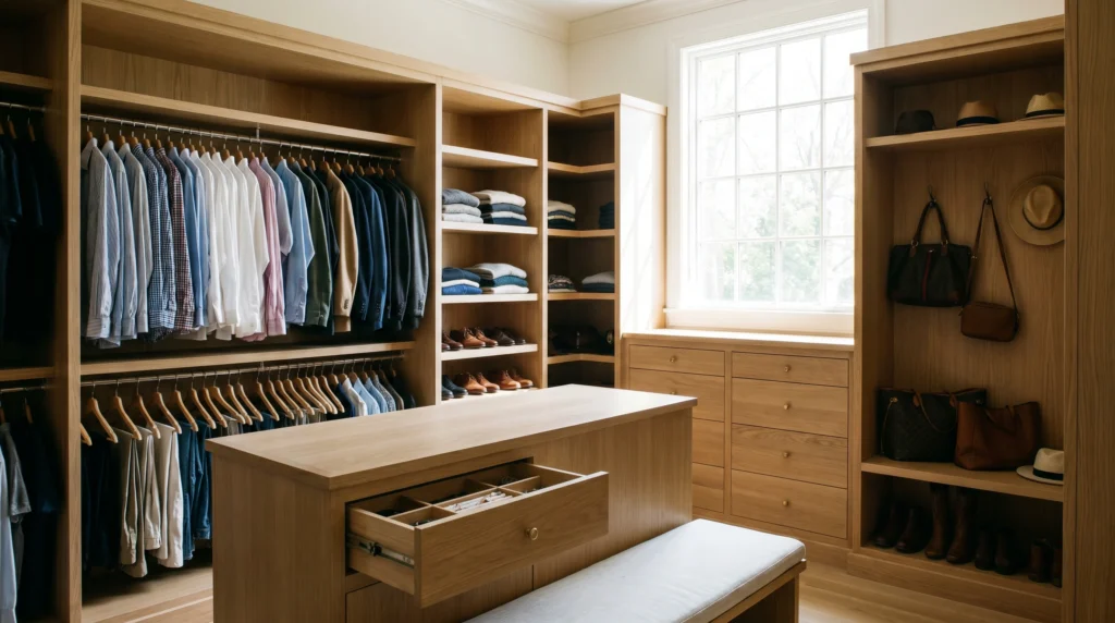 Built-In Sections for a Custom Feel