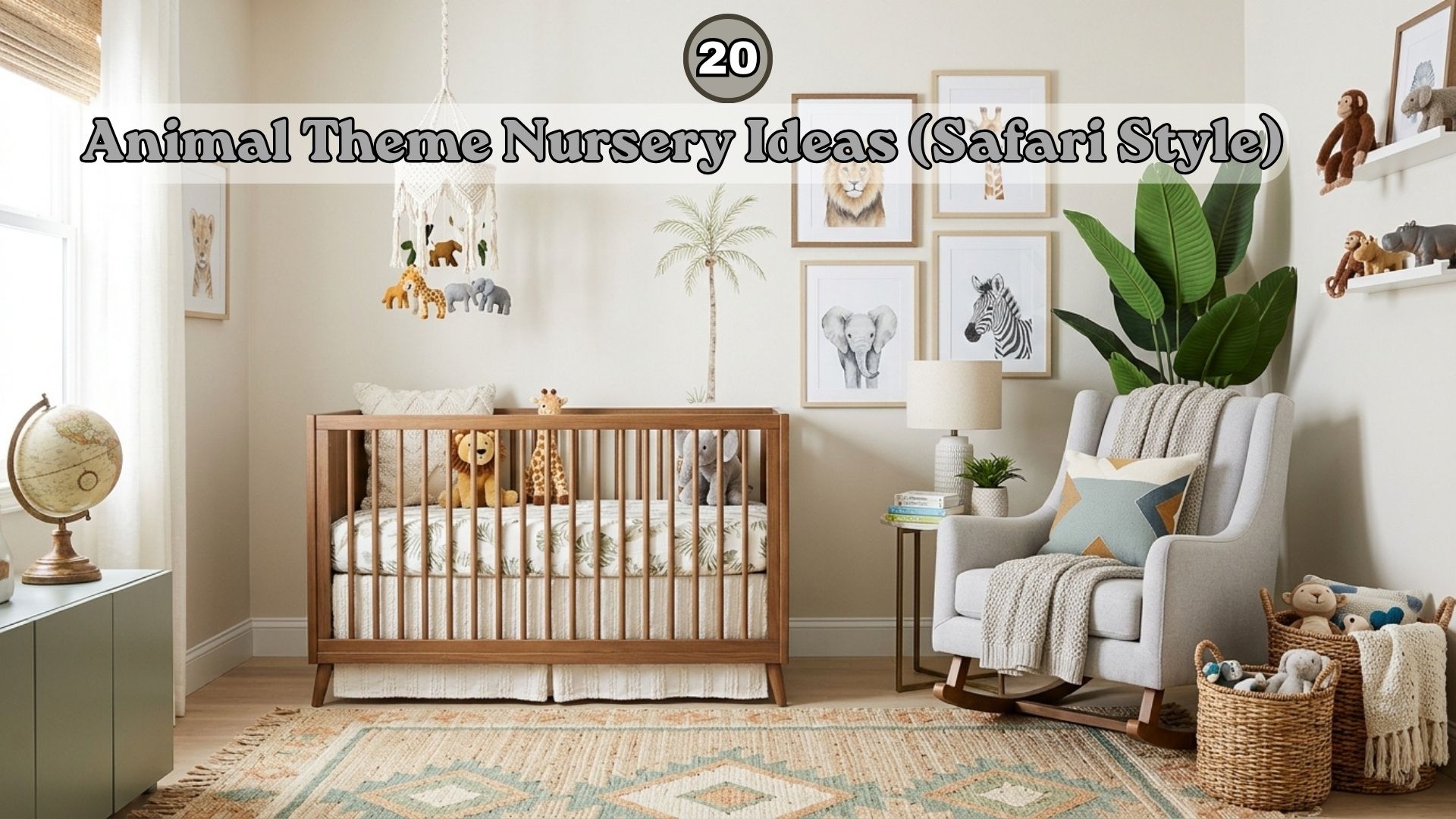 20 Animal Theme Nursery Ideas (Safari Style)