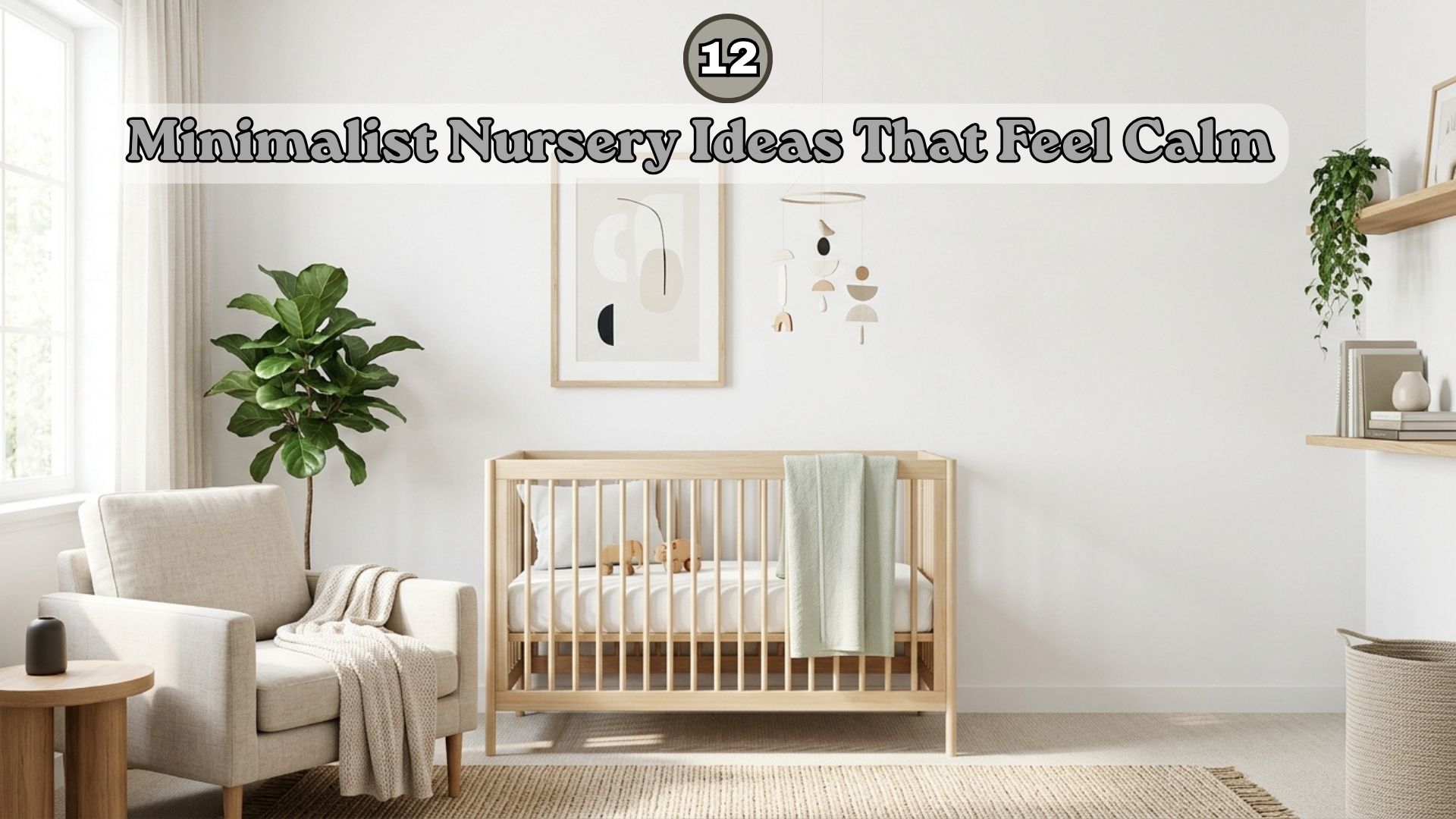  12 Minimalist Nursery Ideas That Feel Calm