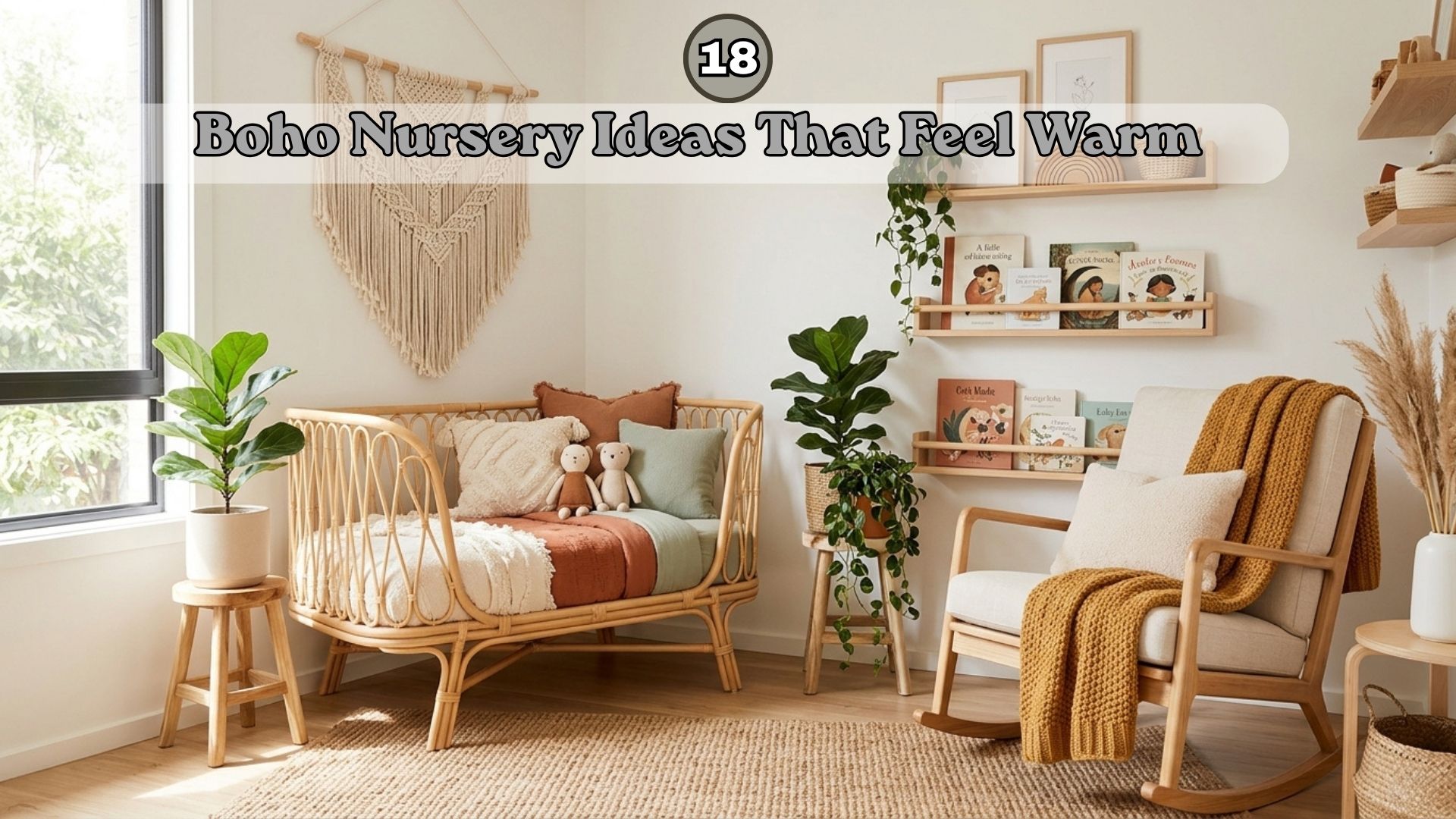 18 Boho Nursery Ideas That Feel Warm