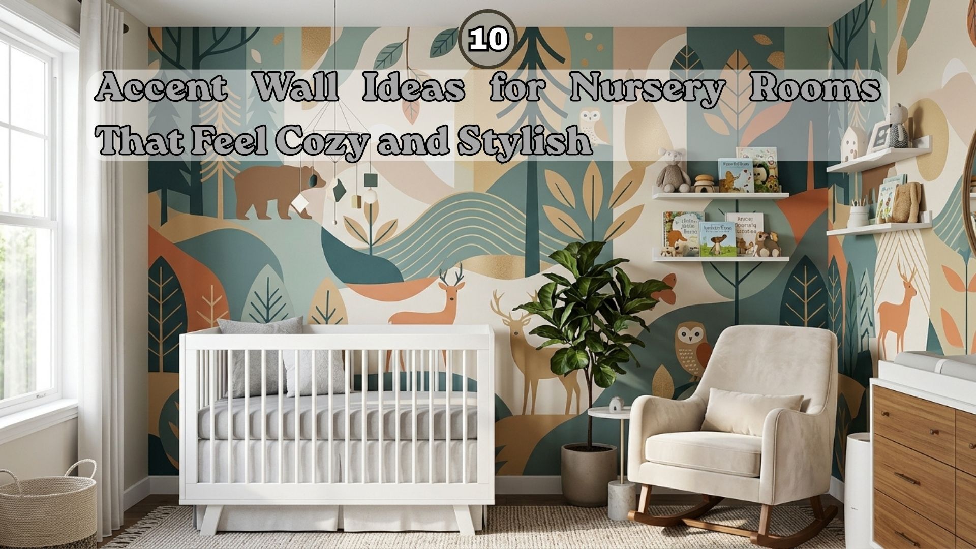 10 Accent Wall Ideas for Nursery Rooms That Feel Cozy and Stylish