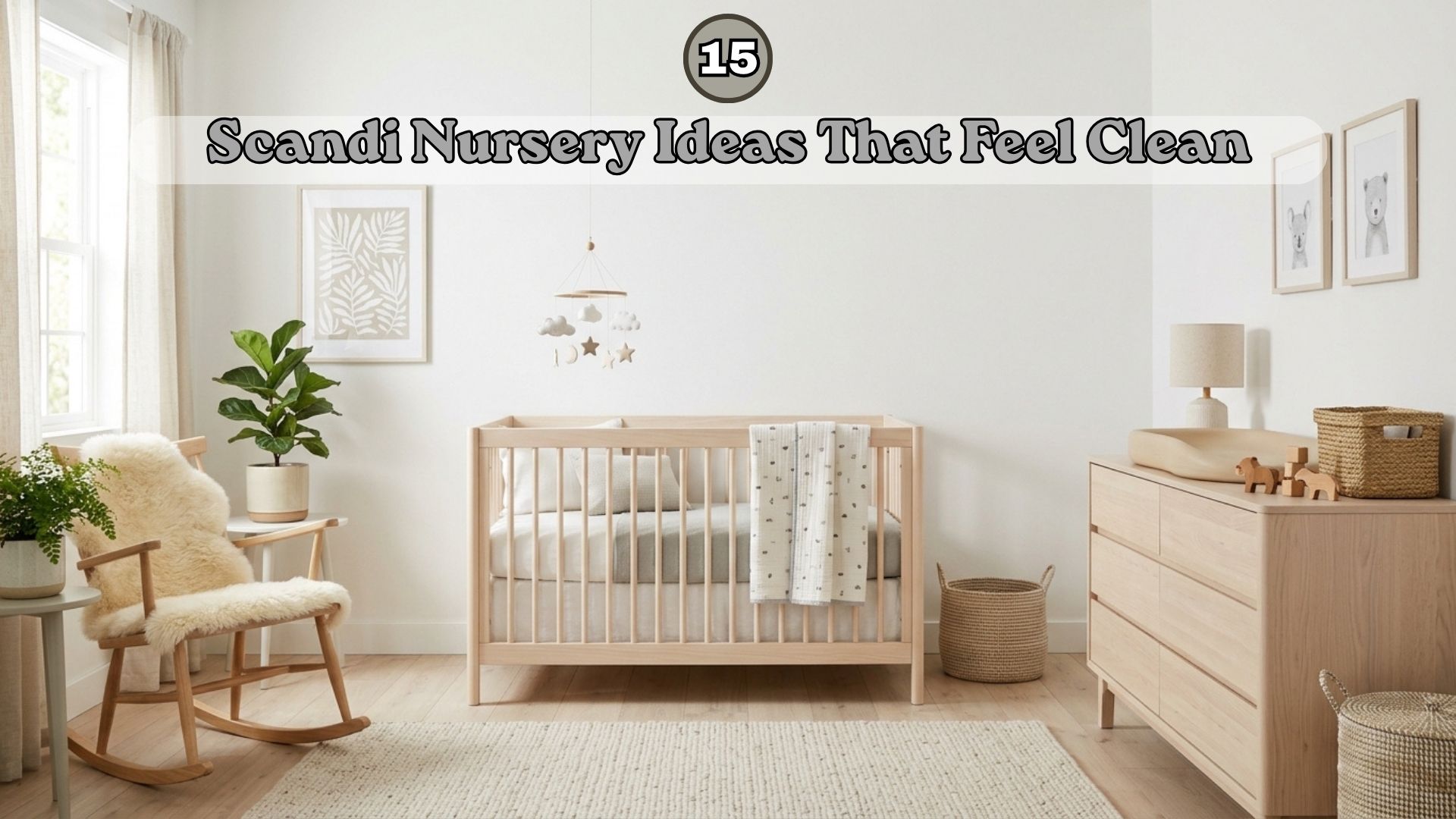 15 Scandi Nursery Ideas That Feel Clean