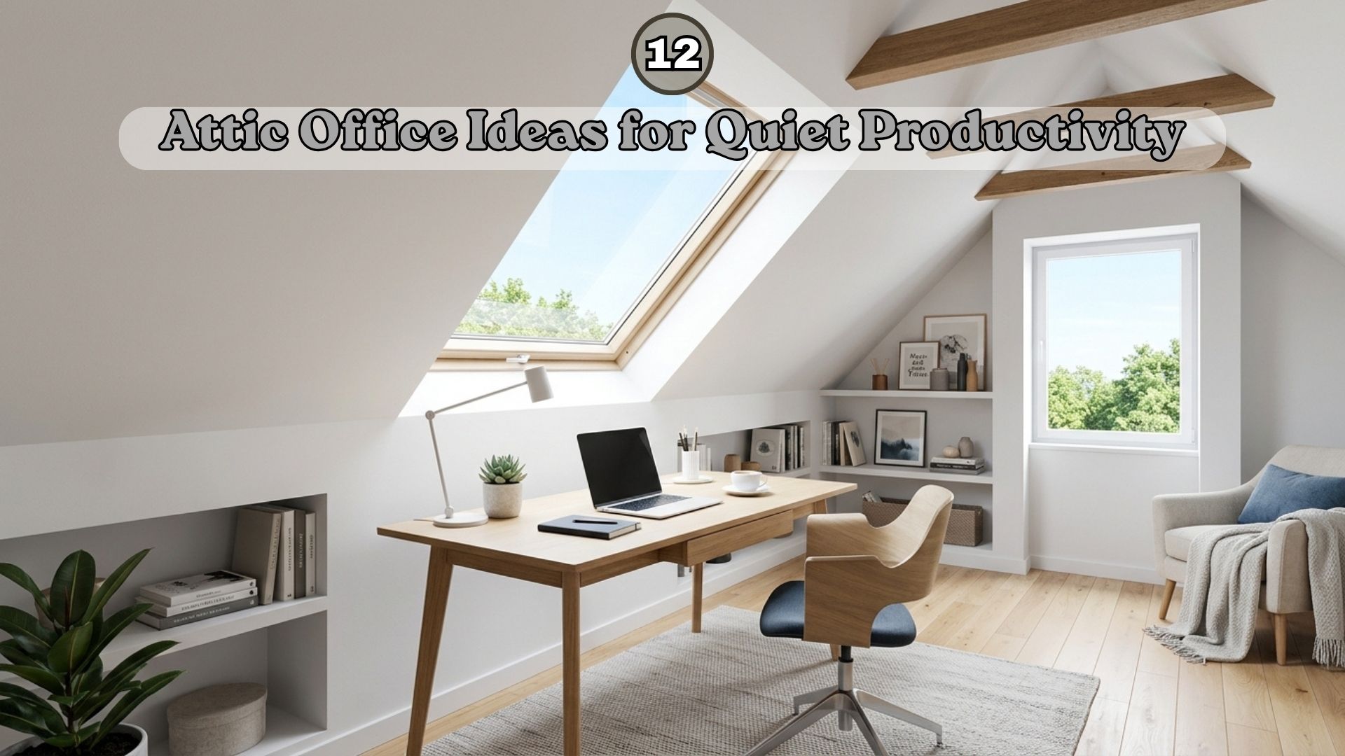 12 Attic Office Ideas for Quiet Productivity