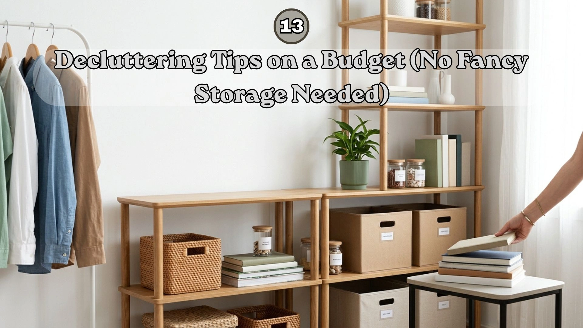 Decluttering Tips on a Budget (No Fancy Storage Needed)
