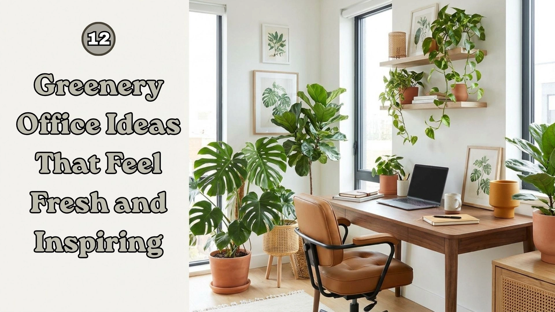 12 Greenery Office Ideas (Plants + Setup) That Feel Fresh and Inspiring