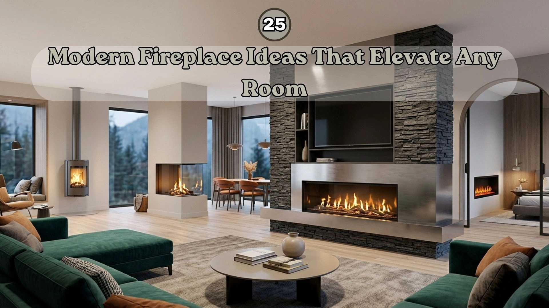 25 Modern Fireplace Ideas That Elevate Any Room
