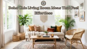 22 Boho Chic Living Room Ideas That Feel Effortless
