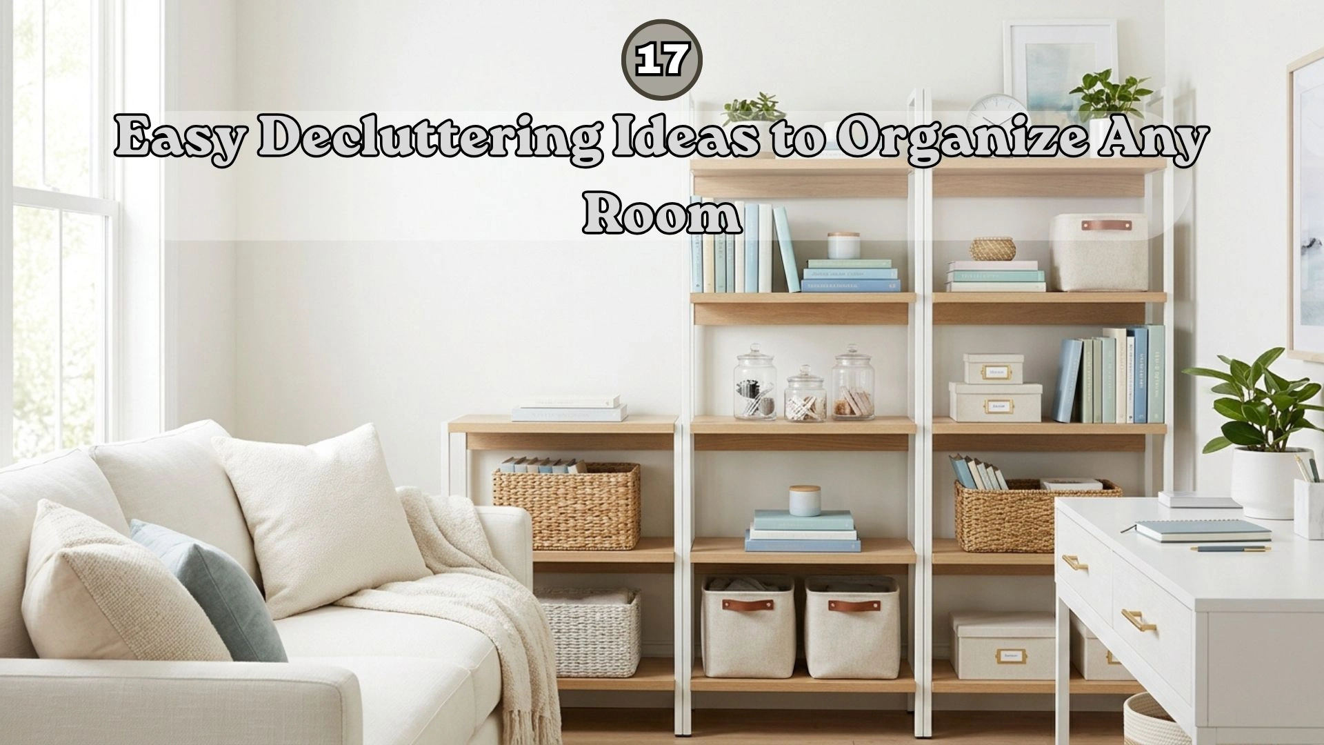 Easy Decluttering Ideas to Organize Any Room