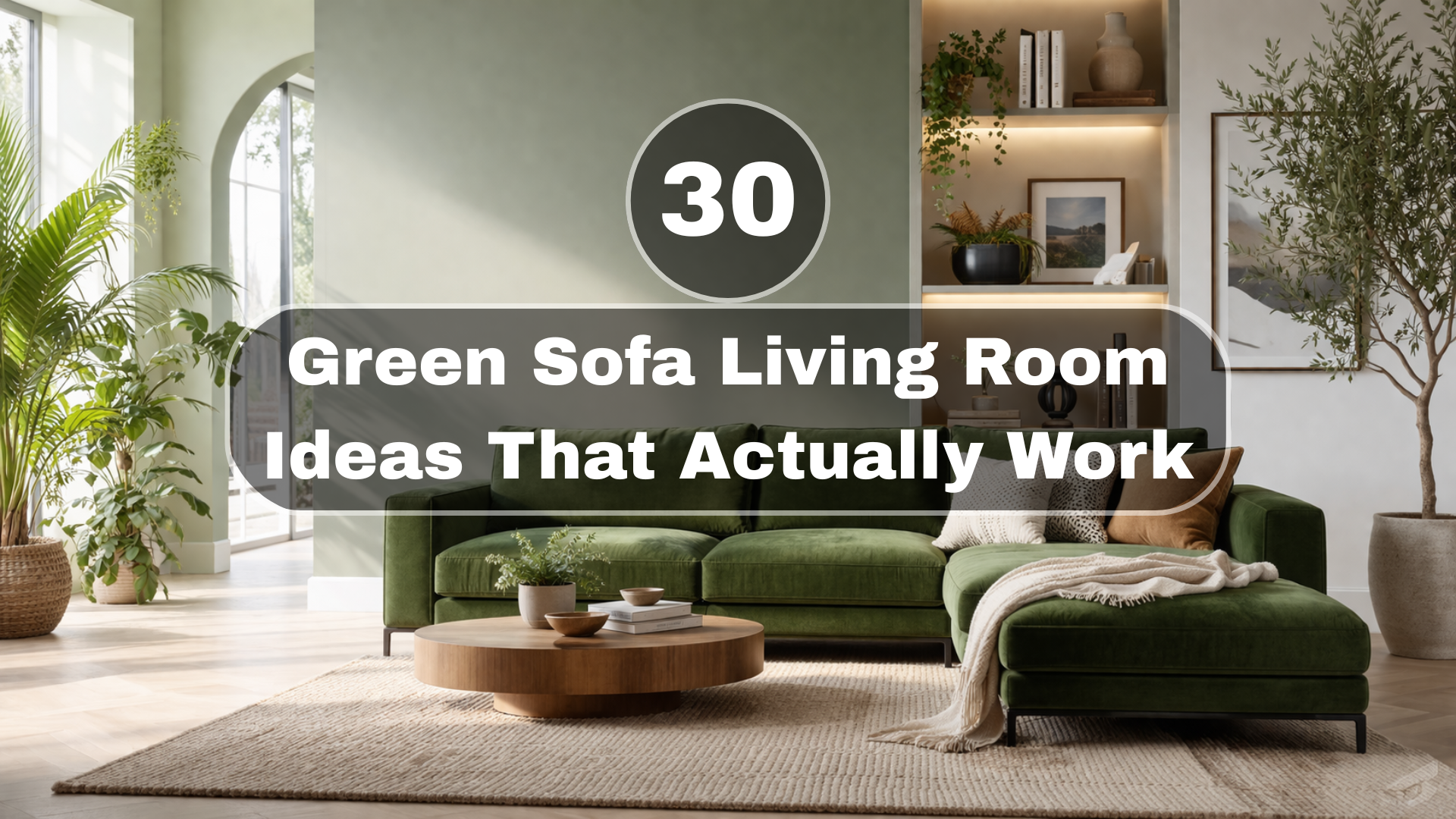 30 Green Sofa Living Room Ideas That Actually Work