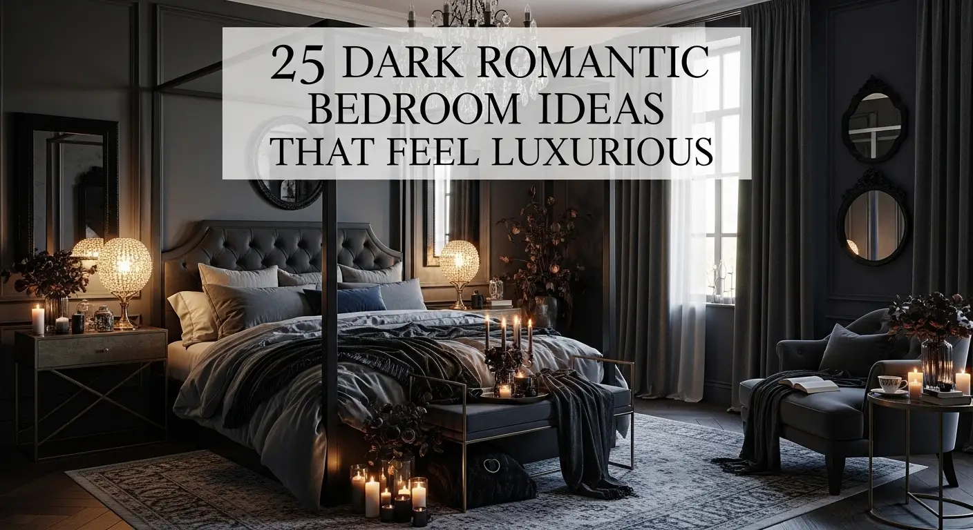 25 Dark Romantic Bedroom Ideas That Feel Luxurious
