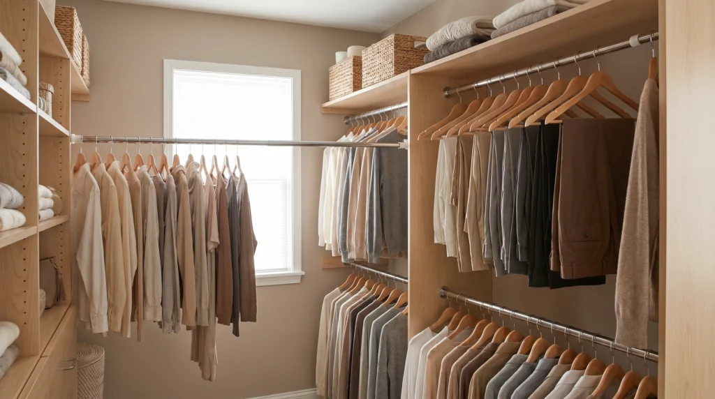 Tension Rod Layers for Extra Hanging Space