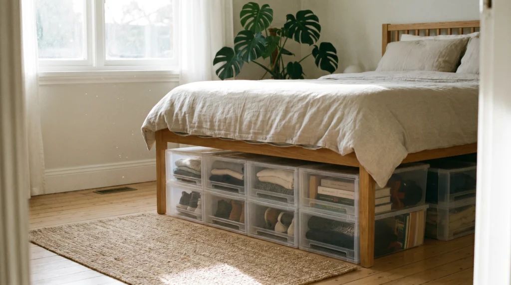 Clear Containers for Quick Visibility