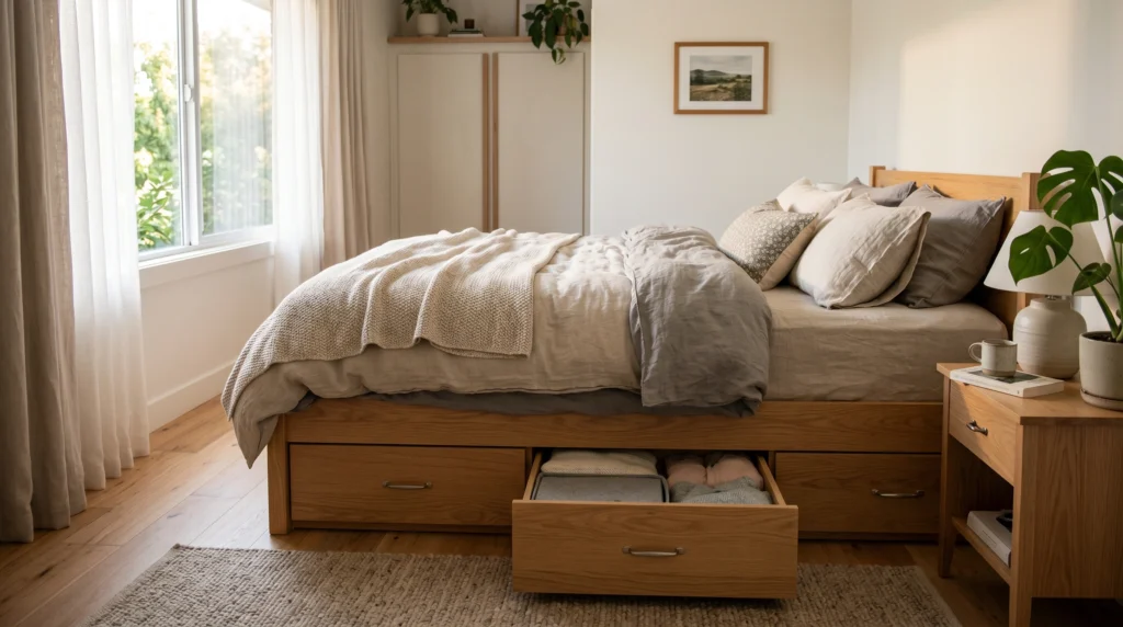 Under-Bed Storage That Uses Hidden Space