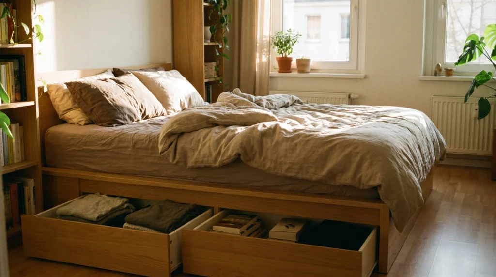 Under-Bed Storage That Uses Hidden Space