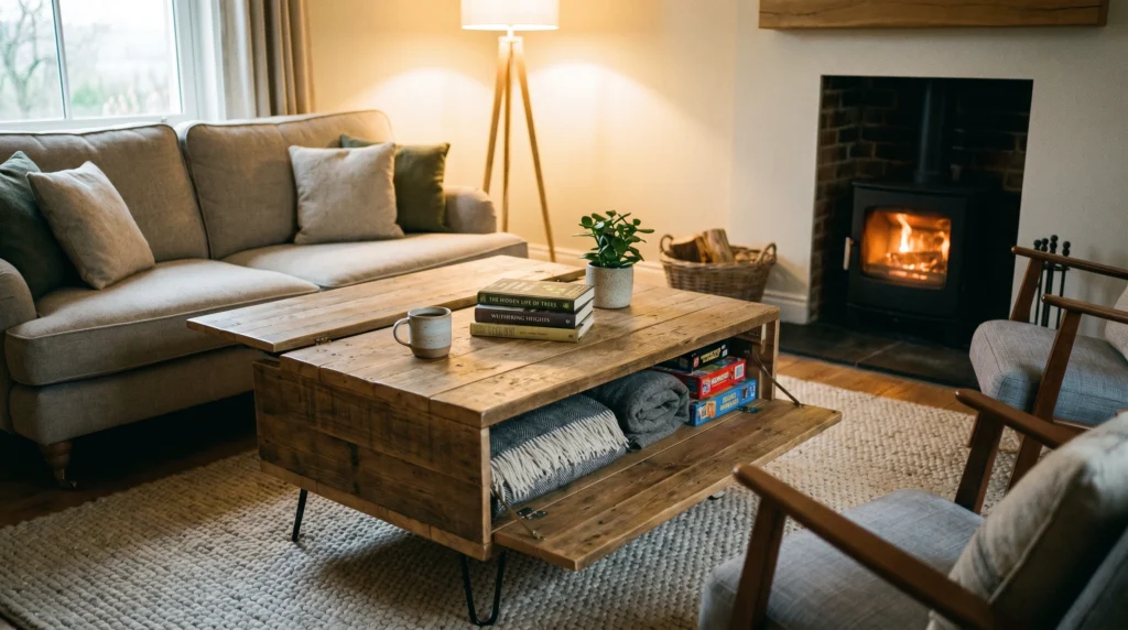 Coffee Tables with Hidden Compartments