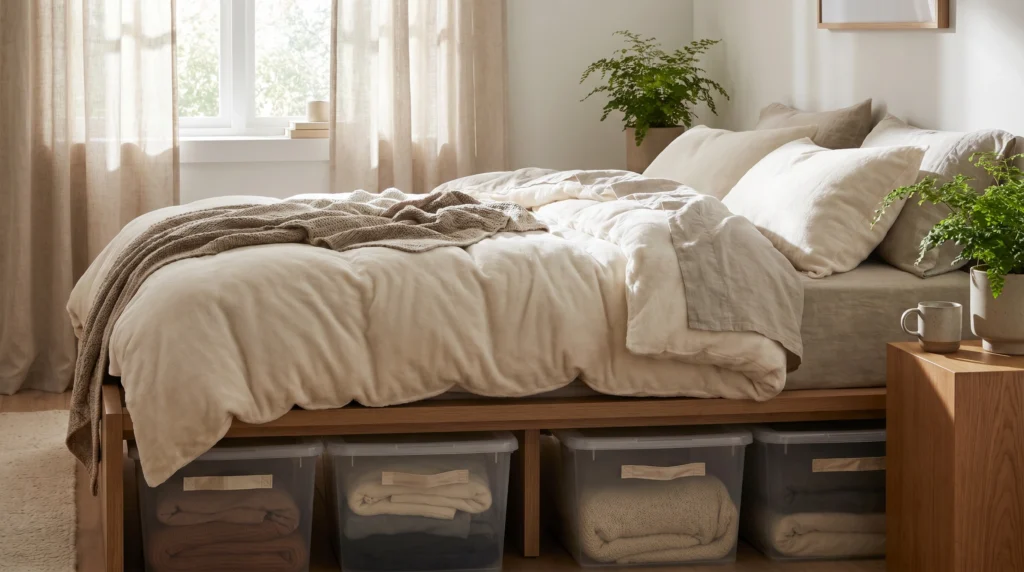 Under-Bed Storage That Maximizes Hidden Space