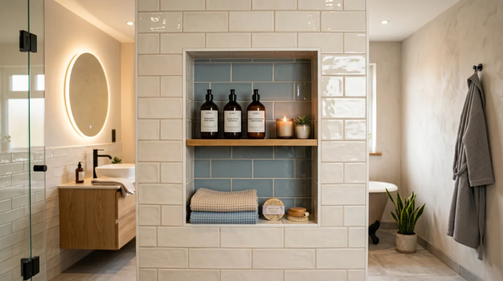 Recessed Wall Niches for Seamless Storage