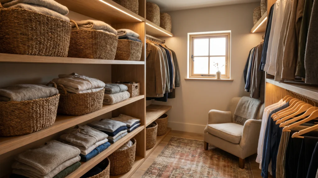 Baskets That Hide Everyday Clutter