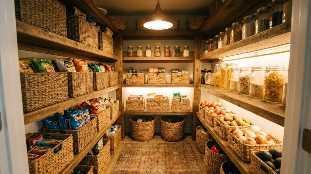 Woven Baskets for Hidden Warmth