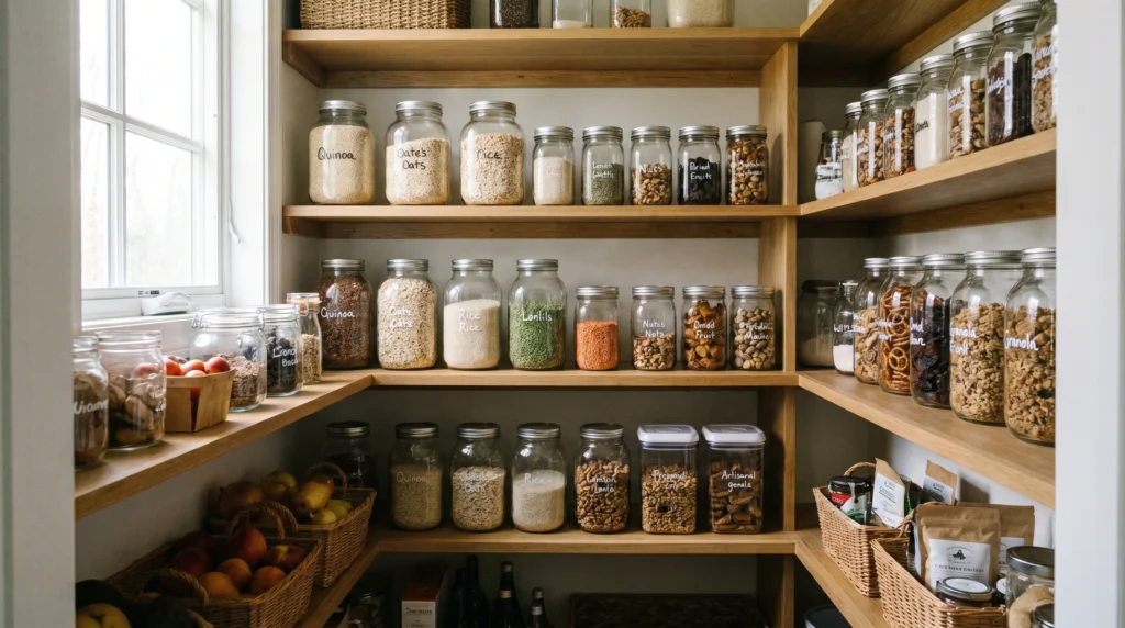 Use Clear Containers for Easy Visibility