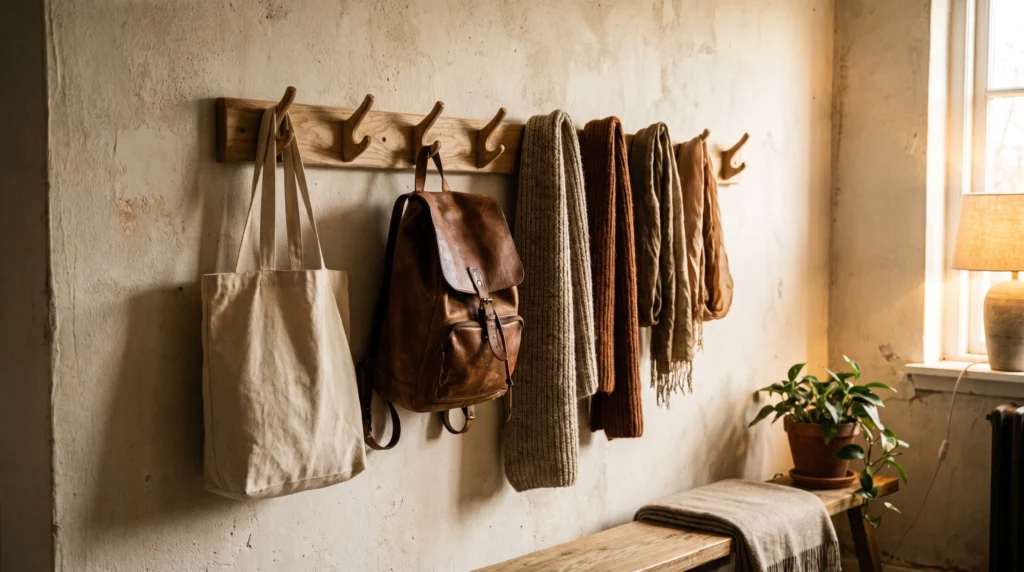 Wall Hooks That Keep Surfaces Clear